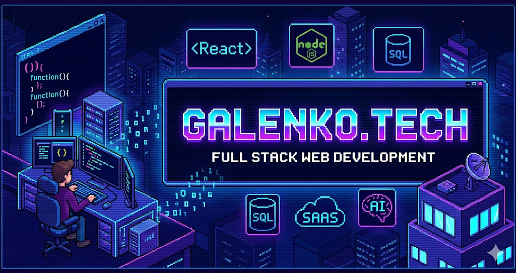 GALENKO.TECH | Full Stack Web Development